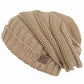 C.C Metallic Slouchy Beanie