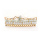 4PCS Natural Stone Bracelet Beaded Stretch Bracelets Set