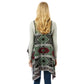 Aztec Pattern Vest With Button