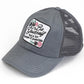 C.C BE YOURSELF Patch Criss-cross Pony Cap