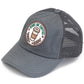 C.C RUNS ON COFFEE Patch Criss Cross Pony Cap