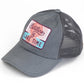 C.C Women's Sunshine & Lake Time Patch Ponytail Cap