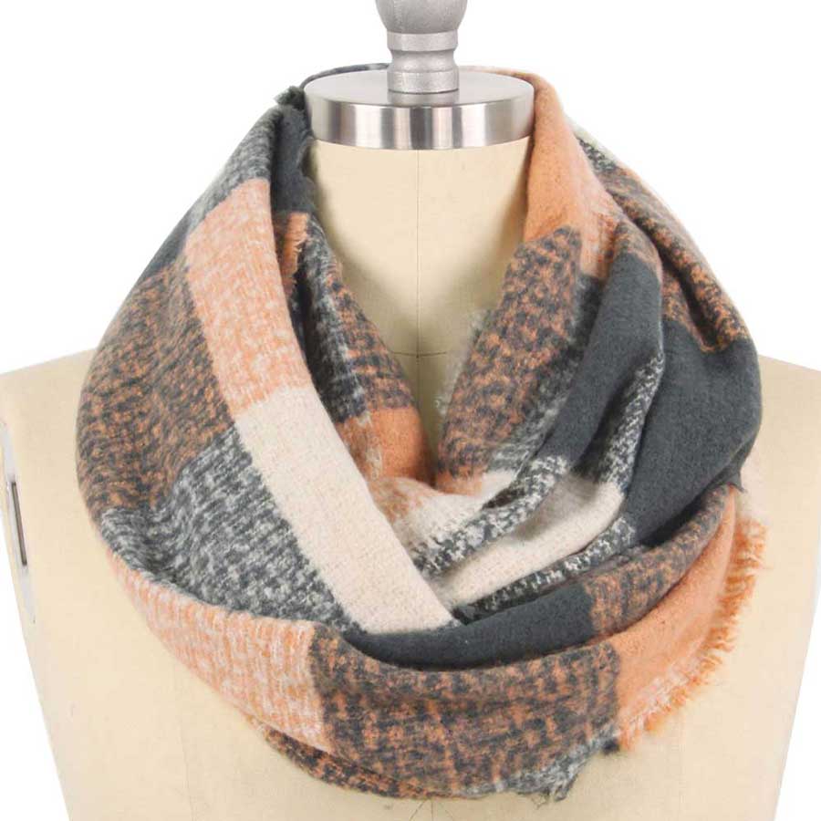 Check Infinity Scarf