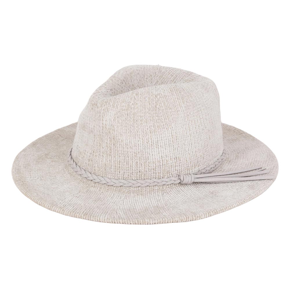 Solid Knit Panama Hat