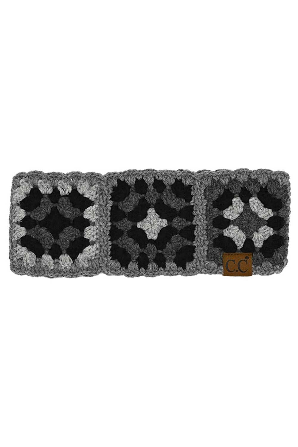 C.C Multi Color Crochet Handmade Headwrap