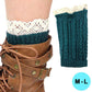 Medium Large Cutie Pie Acrylic Leg Warmer Boot Topper
