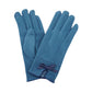 Bow Pointed Faux Suede Smart Touch Gloves