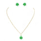 Christmas Gift Bow Necklace
