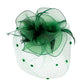Feather Mesh Flower Fascinator Headband
