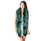 Long Faux Furry Layover Scarf