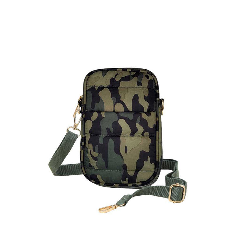 Puffer Rectangle Crossbody Bag