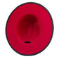 Belt Band Pointed Fedora Hat