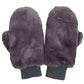 C.C Women's Faux Fur Pop Top Mittens Gloves Shepherd Lining