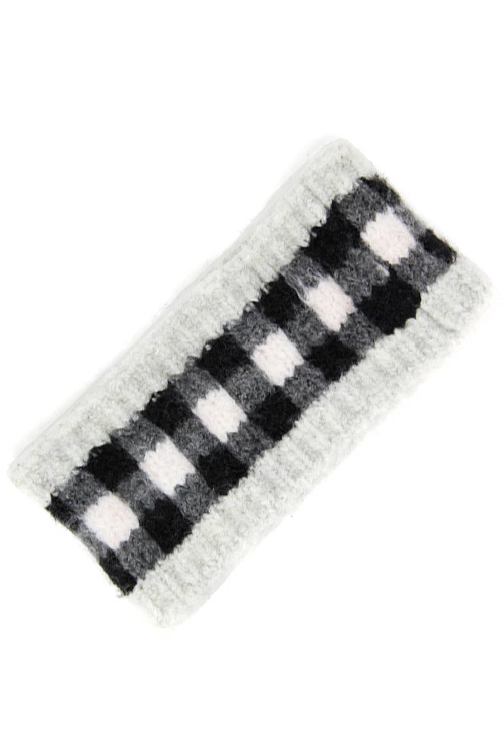 Multi Color Tile Print Headband