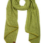 C.C Bias Cut Scarf With Whipstitched Edging