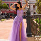 Nox Anabel H1350 Long A-Line Glitter Tulle Embroidered Sequin Applique Dress