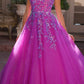 Nox Anabel H1464 Square Neck Poofy A-Line Quinceanera Gown
