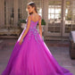 Nox Anabel H1464 Square Neck Poofy A-Line Quinceanera Gown