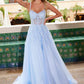 Vestido de línea A con escote corazón y apliques florales Nox Anabel H1682