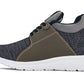 CALTO 3.2-Inch Taller Charcoal Men's Elevator Sneakers - H71923