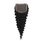 Cierre de cabello humano con encaje HD 5x5 Deep Wave