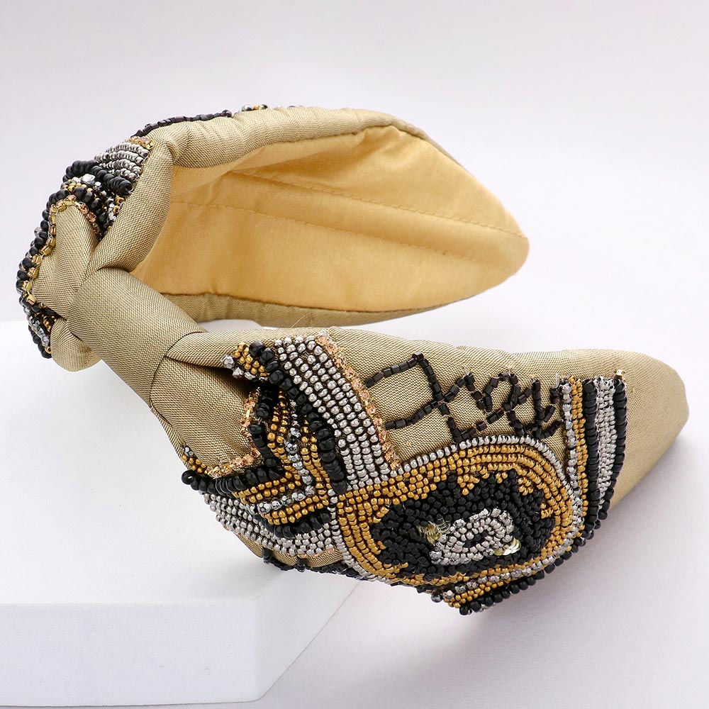 Seed Beaded Headband