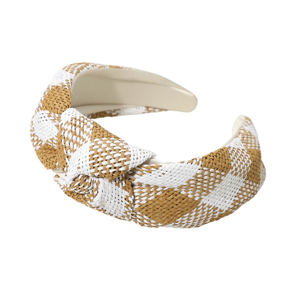 Wide Woven Knot Headband