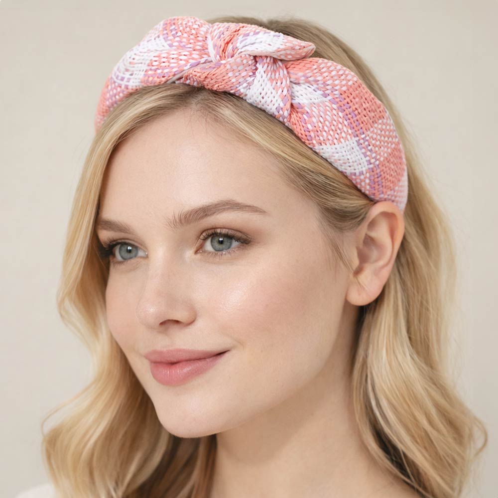 Wide Woven Knot Headband