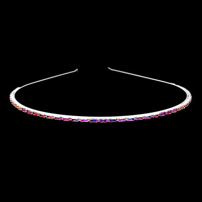 1Row Rectangle Stone Headband