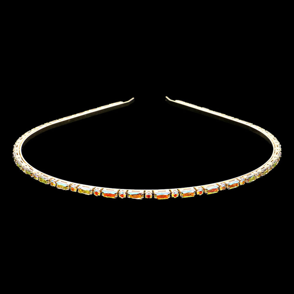 Rectangle Stone Headband