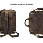 Dublin Leather Backpack Briefcase 2-in-1