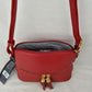 Plaid Accent Crossbody Bag with Adjustable Shoulder Strap
