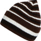 Sakkas Sam Unisex Ribbed Stripe Beanie Cap