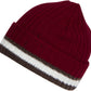 Sakkas Sam Unisex Ribbed Stripe Beanie Cap