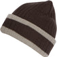 Sakkas Sam Unisex Ribbed Stripe Beanie Cap