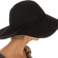 Sakkas Womens 100% Wool Wide Brim Foldable Floppy Hat