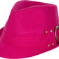 Sakkas Sammy Structured Wool Fedora Hat