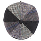 Sakkas Jay Gatsby 8 Panel Wool Newsboy Paperboy Snap Brim Cap Hat