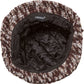 Sakkas Womens Wool Blend Foldable Cloche Bucket Winter Hat with Velvet Flower Accent