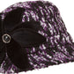 Sakkas Womens Wool Blend Foldable Cloche Bucket Winter Hat with Velvet Flower Accent