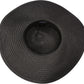 Sakkas Bella UPF 50+ 100% Paper Straw Flower Accent Wide Brim Floppy Hat