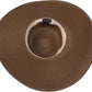 Sakkas Bella UPF 50+ 100% Paper Straw Flower Accent Wide Brim Floppy Hat