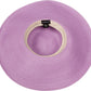 Sakkas Bella UPF 50+ 100% Paper Straw Flower Accent Wide Brim Floppy Hat