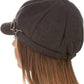 Sakkas Jessica Unisex Wool Newsboy Cabbie Hat