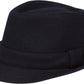 Sakkas Original Unisex Structured Wool Fedora Hat