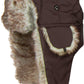 Sakkas Unisex Trooper Trapper Ushanka Hat Faux Fur Lined w / Ear Flaps Warm Russian Aviator Windproof Cold Weather Outdoors