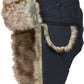Sakkas Unisex Trooper Trapper Ushanka Hat Faux Fur Lined w / Ear Flaps Warm Russian Aviator Windproof Cold Weather Outdoors