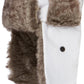Sakkas Unisex Trooper Trapper Ushanka Hat Faux Fur Lined w / Ear Flaps Warm Russian Aviator Windproof Cold Weather Outdoors