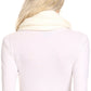 Sakkas Bri Classic Button Cable Knit Beanie Hat And Matching Infinity Scarf Set