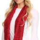 Sakkas Haile Metallic Threaded Woven Classic Hat Beanie And Infinity Scarf Set